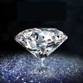 1Ct Moissanit Diamant-Brilliant-Schliff, 1Karat 6.5mm, VVS1, Farbe D, Zertifikat