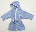 Bademantel Kapuze Baby Kinder Gr 74 80 86 92 98 104 Rosa o. Hellblau 