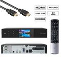 VU+ Duo 4K SE BT 1x DVB-S2X FBC Twin Tuner UHD WiFi PVR Linux Receiver 500GB