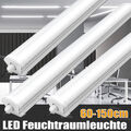 LED Feuchtraumleuchte Wannenleuchte Keller Garage 60/120/150cm Röhre Badlampe