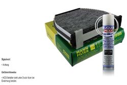 MANN-Innenraum-Filter+Klima-Reiniger für Mercedes-Benz C-Klasse T-Model S204