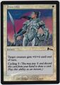 FOIL  Iron Will / Eiserner Wille  - URZA's LEGACY -  englisch  (fine)  *Cycling*