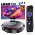 2024 8K Smart TV BOX 4GB+32GB Android 13.0 Quad Core WIFI Netzwerk Media Player