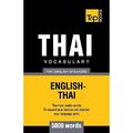 Thailändischer Wortschatz für Englischsprachige - 5000 Wörter (Ame - Taschenbuch NEU Taranov,