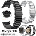 DE Edelstahl Armband für Samsung Galaxy Watch 4/5 40mm 44mm/5 Pro 45mm 4 Classic