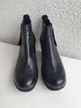 Hush Puppies Wedges Stiefeletten, Boots Schuhe Leder Schwarz Gr.42