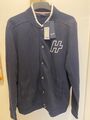 HECHTER Paris Sweat College Jacke Neu Gr.L blau