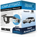 BRINK Anhängekupplung starr und JAEGER E-Satz 7polig für Seat Arona SUV 17- neu