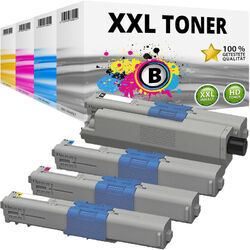 XXL Toner Patronen kompatibel für OKI C510 DN C511 DN C530 DN C531 DN MC 561 DN