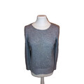 COS Pullover Gr. S ca.36 Grau 100% Kaschmir Top!!