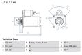 BOSCH Anlasser Starter 0 986 020 091 +68.81€ Pfand für OPEL MOVANO X70 Bus UD0 2