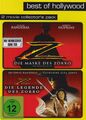 Die Maske des Zorro + Die Legende des Zorro | 2-DVDs | Zustand neuwertig | DVD