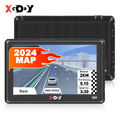 XGODY 5 Zoll GPS Navi Navigationsgerät Navigation für Auto LKW PKW 2024 EU Karte