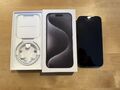 Apple iPhone 15 Pro - 128GB - Titan Schwarz (Ohne Simlock)