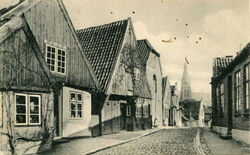 AK Meldorf in Holstein 1920 Häuser in der Burgstraße / Heide Marne Brunsbüttel