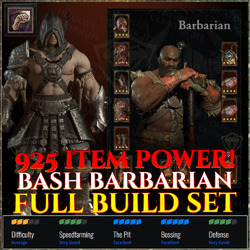 DIABLO 4 🪓 BASH BARBARIAN  🪓 SEASON 4 🪓925 ITEM POWER 🪓FULL SET BUILD 🪓