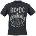 AC/DC Hells Bells 1980 Männer T-Shirt schwarz  Männer Band-Merch, Bands
