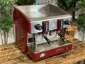 WEGA ATLAS COMPACT EVD 2 GRUPPEN ROTE ESPRESSOKAFFEEMASCHINE GEWERBLICHER...