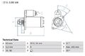 Bosch 0986024190 Starter für Renault Dacia Nissan Wind Clio I V II 1996->