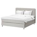 IKEA DUNVIK Bezug für Bett Boxspringbett, Gunnared beige 140 cm