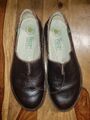 Tolle EL NATURALISTA DAMENSCHUHE HALBSCHUHE BALLERINAS Gr.38 UK 5 Braun