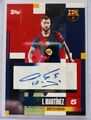 Topps Inigo Martinez Autogramm Barcelona Team Set Autograph Card 2024/25