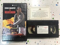 EL NEGOCIADOR VHS EDDIE MURPHY METRO