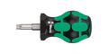 Wera Schraubendreher 367 TORX® Stubby Größe T 30 Klingenlänge 25 mm 2-Kompone...