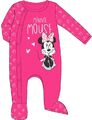 DISNEY Baby Schlafanzug Strampler Gr.: 74/86/92  pink mit Glitzer  NEU/OVP