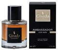 GISADA AMBASSADOR for Men 50 ml Eau de Parfum Spray Neu & Ovp 50ml Herren-EdP