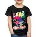 Trolls Love Always Regenbogen Farben Kinder Premium T-Shirt