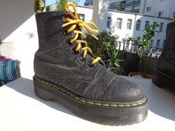 DR.MARTENS DR. MARTENS MOLLY GLITTER GLTR Plateau Stiefel England Gr.41(UK7) TOP