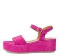 Tamaris Sandalette 1-28020-42 530 Leder Keilabsatz pink mit Touch-it Fußbett