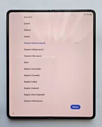 Samsung Galaxy Z Fold2 5G - 256GB - Mystic Bronze (Ohne Simlock) (Dual SIM)