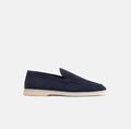 Scarosso Ludovico Navy Veloursleder