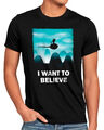 I Want To Believe DB Herren T-Shirt super dragon saiyan dbs ball z gt