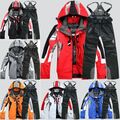 Herren Jacke+Hose Skianzug Wasserdichte Outdoor-Mantel Snowboard Bekleidung 2XL