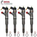 4x EINSPRITZDÜSE 0445110469 VW AUDI SEAT SKODA 2.0 TDI Diesel Injector 