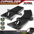 2x Getränkehalter Cupholder Schwarz Links & Rechts für BMW 3ER E90 E91 E92 E93