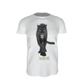 (35 51) KINDER T-SHIRT SCHWARZER PANTHER - Gr. 92 - 164 - inkl. Name