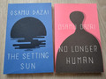 Osamu Dazai - No Longer Human & The Setting Sun (Englische Ausgabe 2 Bücher)