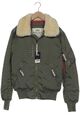 Alpha industries Jacke Herren Anorak Jacket Kurzmantel Gr. S Grün #bm46s9p