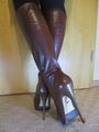 Buffalo High Heel Stiefel 41 Damen Leder