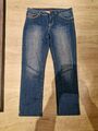 Blue Fire Nina Damen Jeans Hose stretch Straight Leg mid Rise 40 L W30 L34 blau