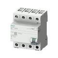 SIEMENS FI-Schutzschalter, 4-polig, Typ B, kurzzeitverzögert, In: 40 A, 30 mA, U