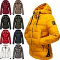 Navahoo Damen Winter Stepp Jacke Parka Mantel Winterjacke gefüttert RENESMEE NEU