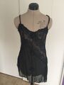 Negligee , schwarz , Gr 40