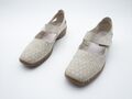 Gabor Damen Ballerina Slipper Halbschuh Schlupfschuh beige Gr 39 EU Art 17071-56