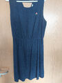 Tom Tailor Sommerkleid Mini blau Gr. L / 40 super Zustand