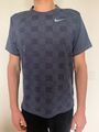 NIKE Running DRI-FIT T-Shirt Karomuster Gr. M